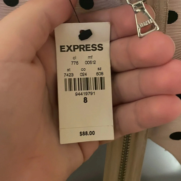 Express tan  dress - Picture 3 of 4